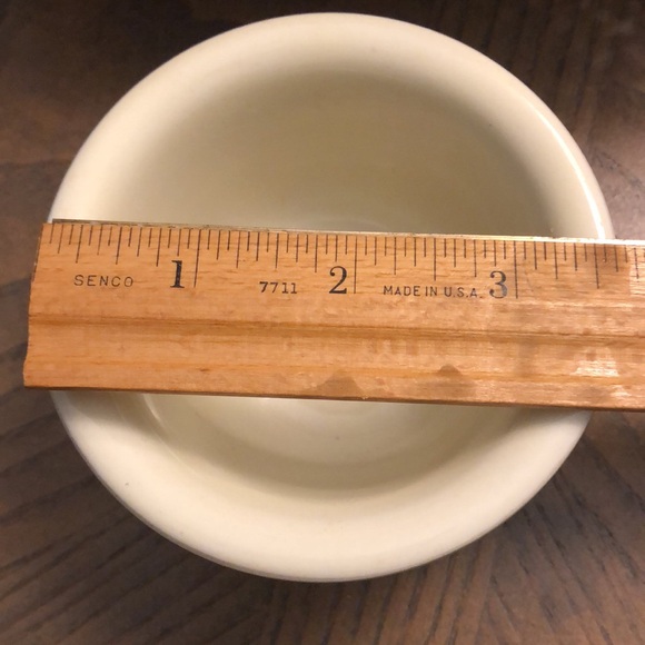 Vintage Hall pottery dish green made in USA - Picture 3 of 5